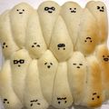 しばっち48's cooksnap of when they made ハロウィンおばけちぎりパン.