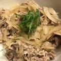 クックUAN2G5☆'s cooksnap of when they made 簡単おいしい　豚丼.