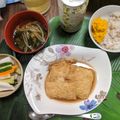 ちゃーきー★'s cooksnap of when they made 妊婦ごはん☆キャベツと豆腐の巾着煮.