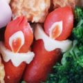 さえちゃん！'s cooksnap of when they made キャラ弁に♪ 赤ウインナーのロウソク.