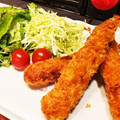 ダッフィーニーうに's cooksnap of when they made まっすぐの秘訣はイナバウアー！エビフライ.