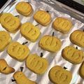 ムトー☆'s cooksnap of when they made かぼちゃのハロウィンクッキー.