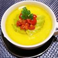 辰夫女子's cooksnap of when they made 簡単♫トマトとアボカドの茶碗蒸し.