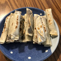 kuru396's cooksnap of when they made 餃子の皮であんこ巻いちゃいました！.