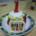 たけるmama's cooksnap of when they made １歳２歳の誕生日ケーキはこれに決まり！！.