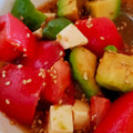 たにたーに's cooksnap of when they made アボカドとトマトの簡単和え.