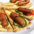 chocoraママ's cooksnap of when they made フォンデュで簡単♪シャウの油揚げピザ.