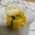 ピンクのたまご's cooksnap of when they made かぼちゃとコーンのサラダ.