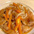 ●紅一点ママ's cooksnap of when they made はちみつで作る！豚の生姜焼き.