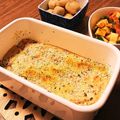 ハチワレねこ's cooksnap of when they made 鶏肉とごぼうの味噌クリームグラタン.
