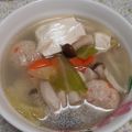 akoreana's cooksnap of when they made 旨味たっぷり♪ごぼうと鶏団子の昆布だし鍋.