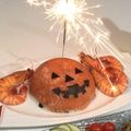 がぶがぶ食べるんだ's cooksnap of when they made ハロウィンのカンタンケーキすし.