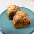 ☆すぬぴっぴ☆'s cooksnap of when they made 胡麻油香る☆焼きお握り.