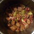 inLondon's cooksnap of when they made No2234こんにゃくベーコンネギ煮付け.