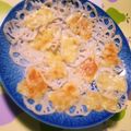 chako106HM's cooksnap of when they made レンジで簡単、れんこんチーズのカリカリ焼.