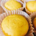 べすママ's cooksnap of when they made HMで簡単☆かぼちゃのカップケーキ.