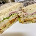 ☆はあ☆'s cooksnap of when they made ラタトゥイユハムチーズサンド塩バターパン.