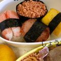 ★kokomama★'s cooksnap of when they made キャラ弁　お寿司風のお弁当.