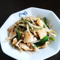 chako106HM's cooksnap of when they made お手軽なおつまみ♪鶏皮ともやしの炒め物.