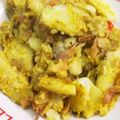 ですサイ's cooksnap of when they made ジャーマンポテト風★カレー味.