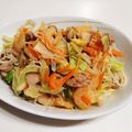 大福まめ子's cooksnap of when they made エビたっぷり焼きビーフン.
