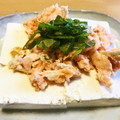 さすらい's cooksnap of when they made くずし豆腐と鮭の簡単和え～☆.