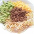 bis's cooksnap of when they made ジャージャー麺風冷麺.