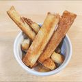 ぱんだいぬ's cooksnap of when they made 揚げないパン耳ラスク.