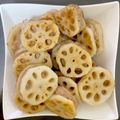 ウッウー's cooksnap of when they made れんこんの挟み焼き.