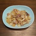shirohige's cooksnap of when they made じゃが芋ベーコンエリンギのバタぽん炒め.