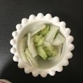 しほぽり's cooksnap of when they made 大根と胡瓜のごま酢和え.