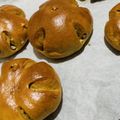 akichikuma's cooksnap of when they made 低糖質＊小麦ふすまくるみパン.