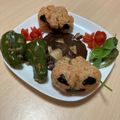 ぐりtoぐら's cooksnap of when they made ハロウィン☆ピーマンの肉詰めゴースト.