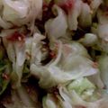 キロリン's cooksnap of when they made キャベツの梅ゴマ和え.