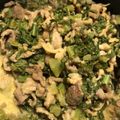 maki_n's cooksnap of when they made 大根の葉でカレーマヨそぼろ.
