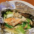 caizi☆'s cooksnap of when they made 簡単☆鮭のホイル焼き(しめじver).