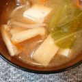 えびえり's cooksnap of when they made 具がいっぱいのお味噌汁☆.