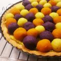 クローバー！'s cooksnap of when they made かぼちゃとお芋でハロウィンタルト.