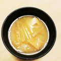 take♪aki♪'s cooksnap of when they made 大根と厚揚げのお味噌汁（*´▽`*).
