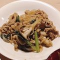 mami♪123's cooksnap of when they made 牛肉と舞茸と糸こんにゃくの甘辛炒め.