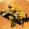 fug's cooksnap of when they made 小松菜のくるみ和え.