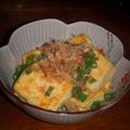 hasu19's cooksnap of when they made フライパンで作るなんちゃって揚げ出し豆腐.
