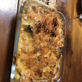 machinachi's cooksnap of when they made 秋堪能！鮭とさつまいもの簡単グラタン.