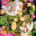 太しっぽ's cooksnap of when they made ハロウィンのお化けカボチャサラダ♪.