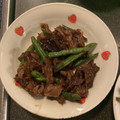 あみことまろ's cooksnap of when they made 牛肉といんげんのオイスターソース炒め.