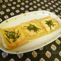 龍青空ママ's cooksnap of when they made 油揚の「明太子ピザ」！.