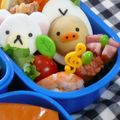 HAPPYジャッキー's cooksnap of when they made コリラックマ　キャラ弁　おかず♪　.