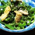 ★むさ's cooksnap of when they made ♡ピーマンと油揚げの甘辛炒め♡.