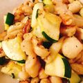 KAORULALA's cooksnap of when they made 鶏かわとズッキーニ炒め.