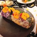 miwayon's cooksnap of when they made ハロウイン　ロール寿司.
